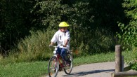 Die letzten Wochen des Schuljahres haben wir fleißig für unsere Verkehrsprüfung geübt.