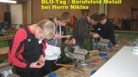 BLO – Berufsfeld Metall Die 8. Klasse beim Praktikum zum Berufsfeld Metall in der Berufsschule